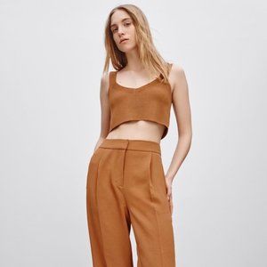 Wilfrid Aritzia Mony Knit Crop Top